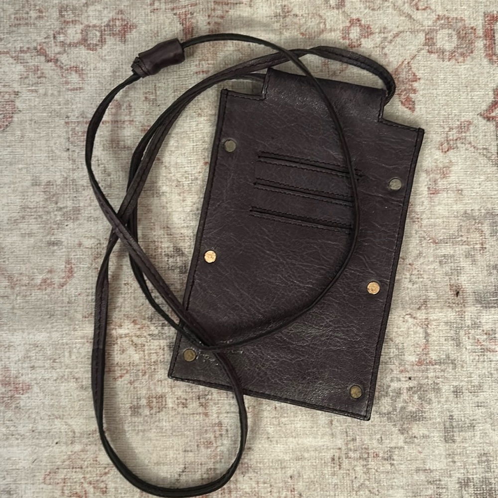 Free People Downtown Leather Lanyard